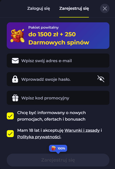 Bdmbet kasyno rejestracja