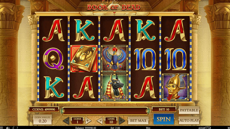 Book of Dead slot od Playn Go