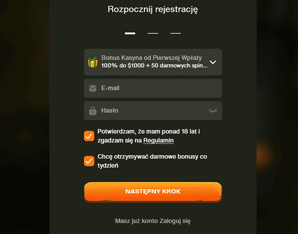 Cashwin casino online rejestracja