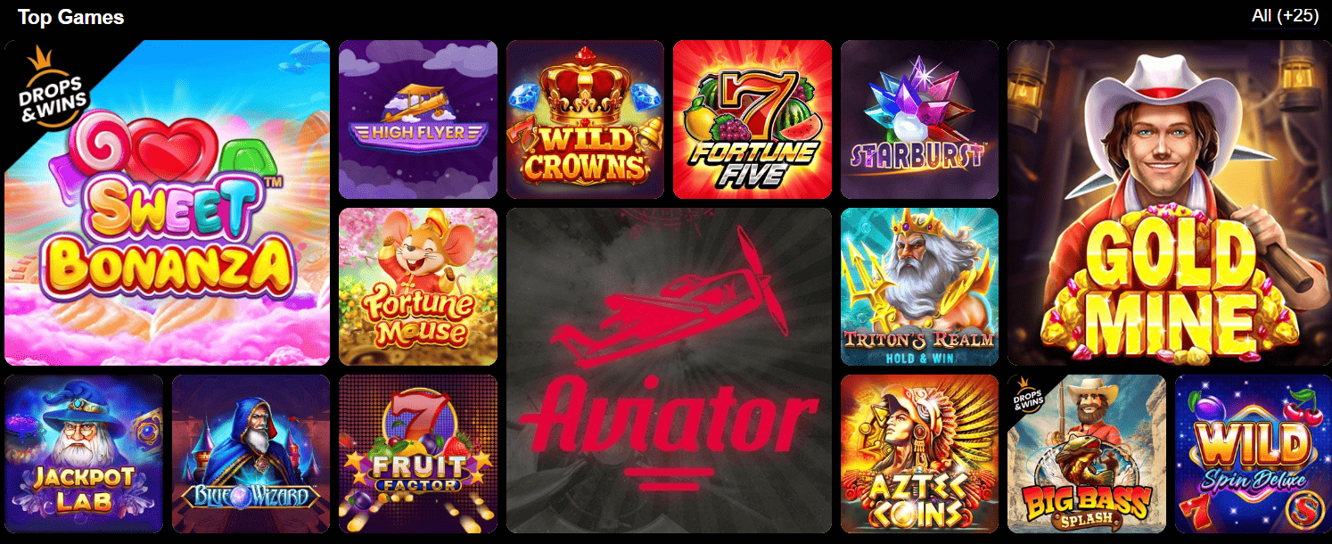 GratoWin casino dostępne gry