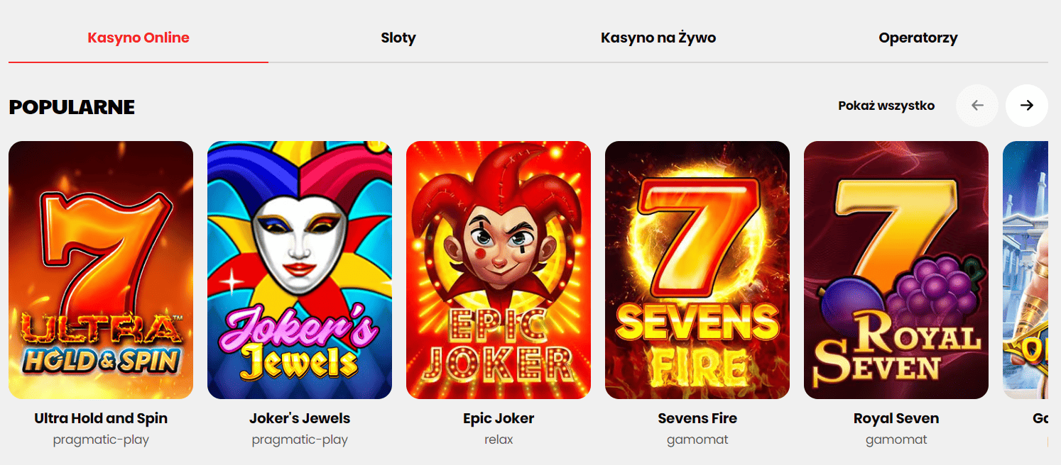Janusz casino online gry