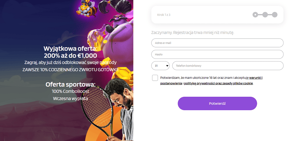 Punterz casino online rejestracja