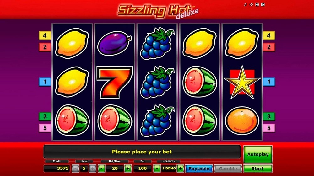 Sizzling Hot Deluxe slot online