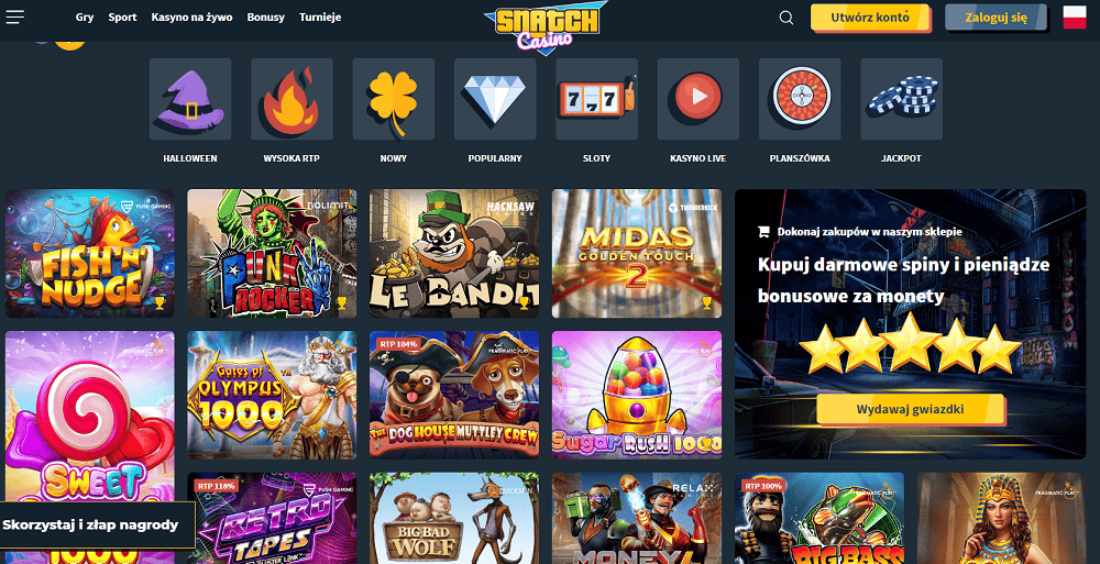 Snatch casino online gry
