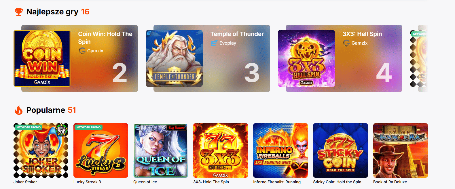 VulkanSpiele Kasyno gry