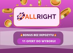 All Right Casino no deposit bonus