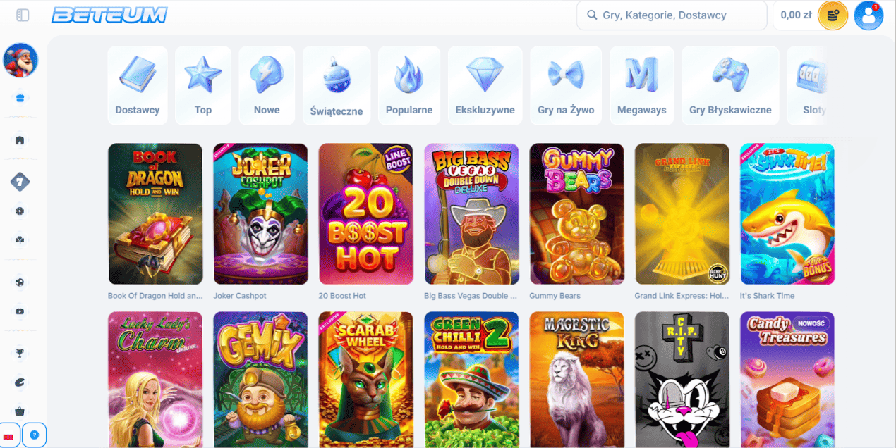 beteum casino gry