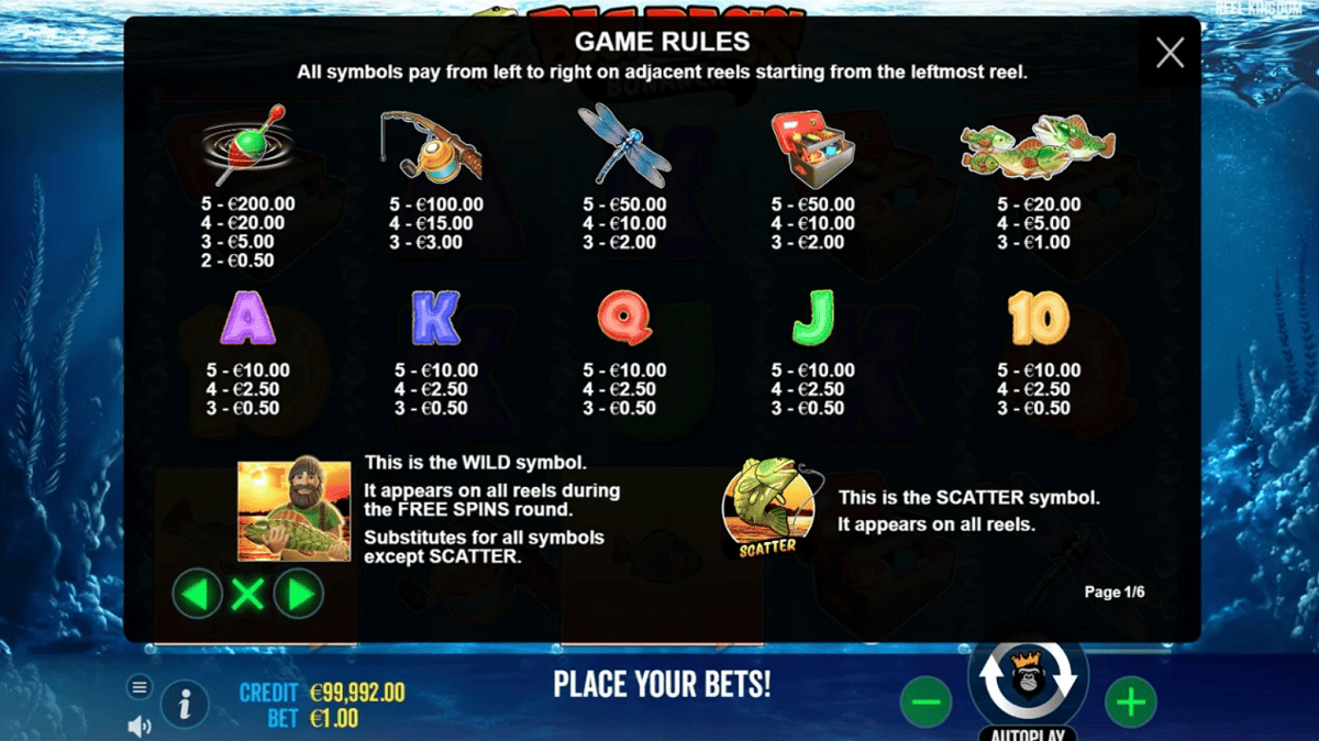 Big-Bass-Bonanza-wartości symboli