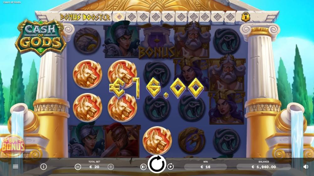 bonus bez depozytu w Cash of Gods