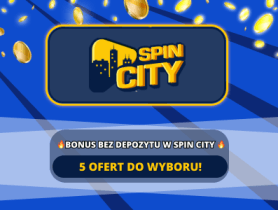 bonus bez depozytu w spin city