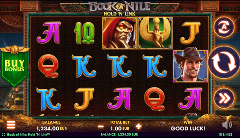 book of nile hold n link demo
