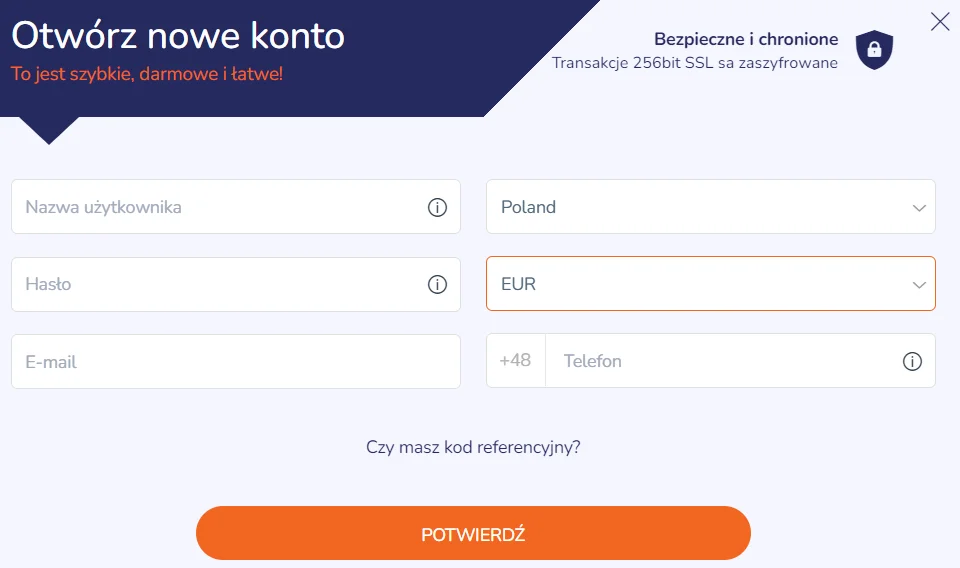 casinomega rejestracja