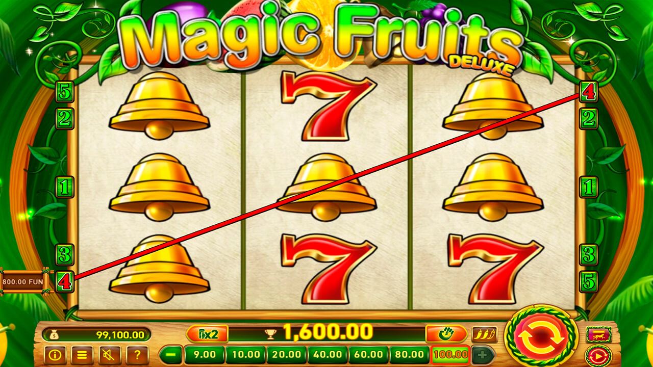 ekran glowny Magic Fruit Deluxe