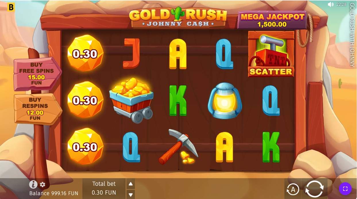 grą w Gold Rush with Johnny Cash