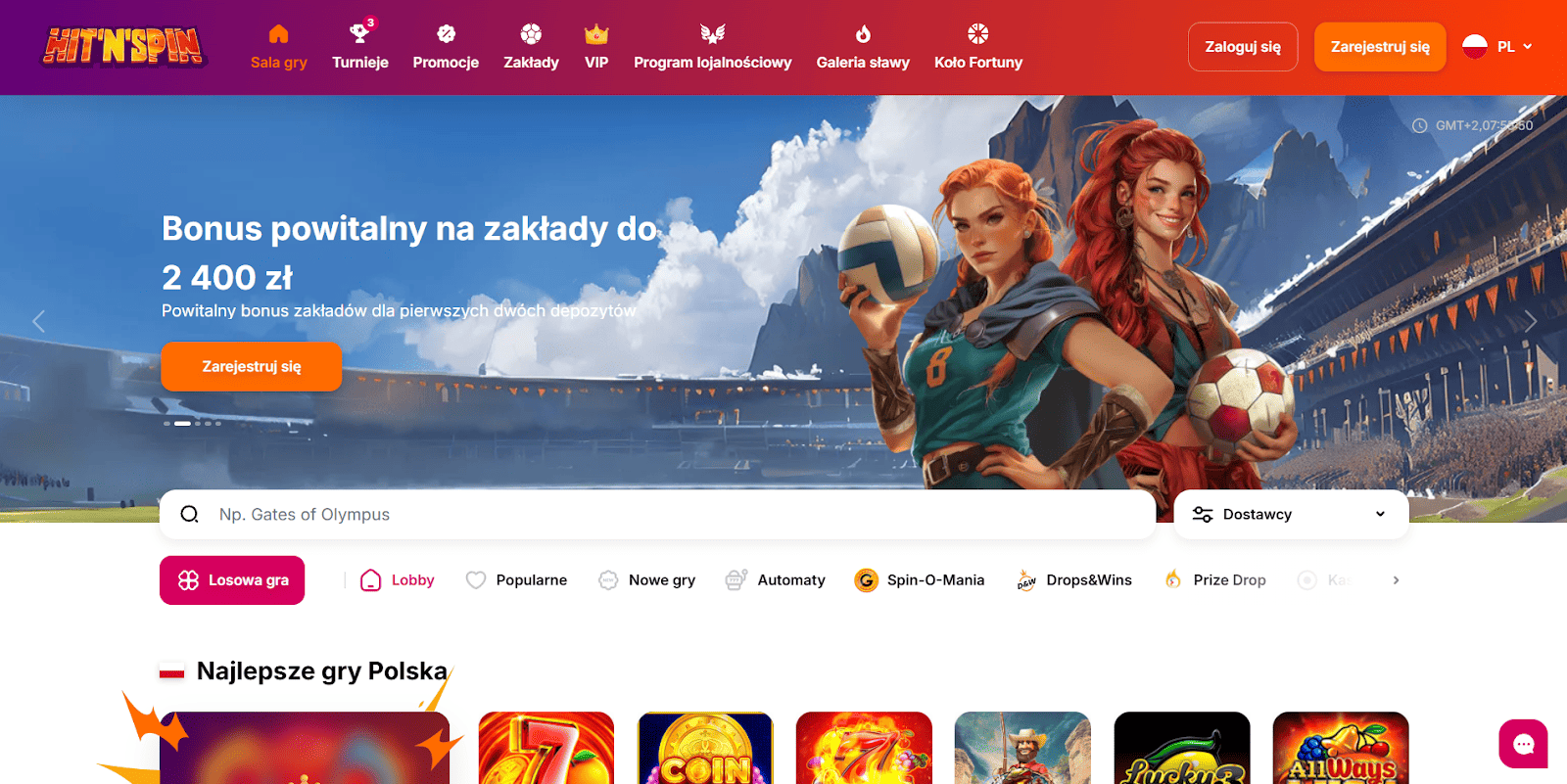 Hit’n’Spin krypto kasyno