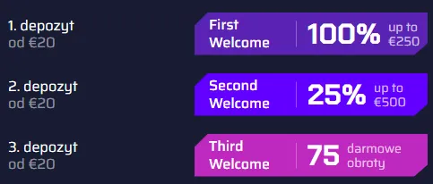 justbit powitalny bonus