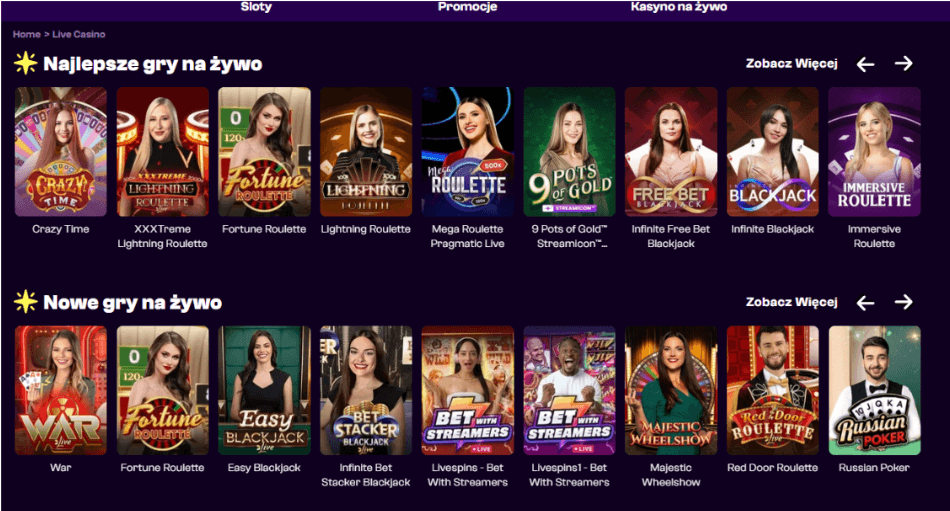 kingspin kasyno gry na zywo