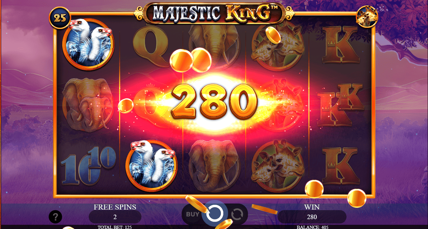 majestic king slot