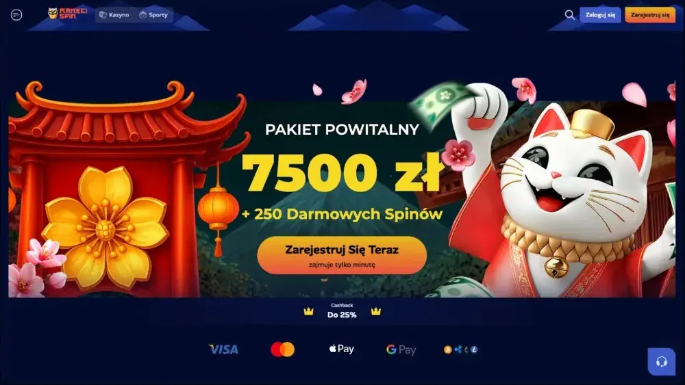 manekispin casino strona