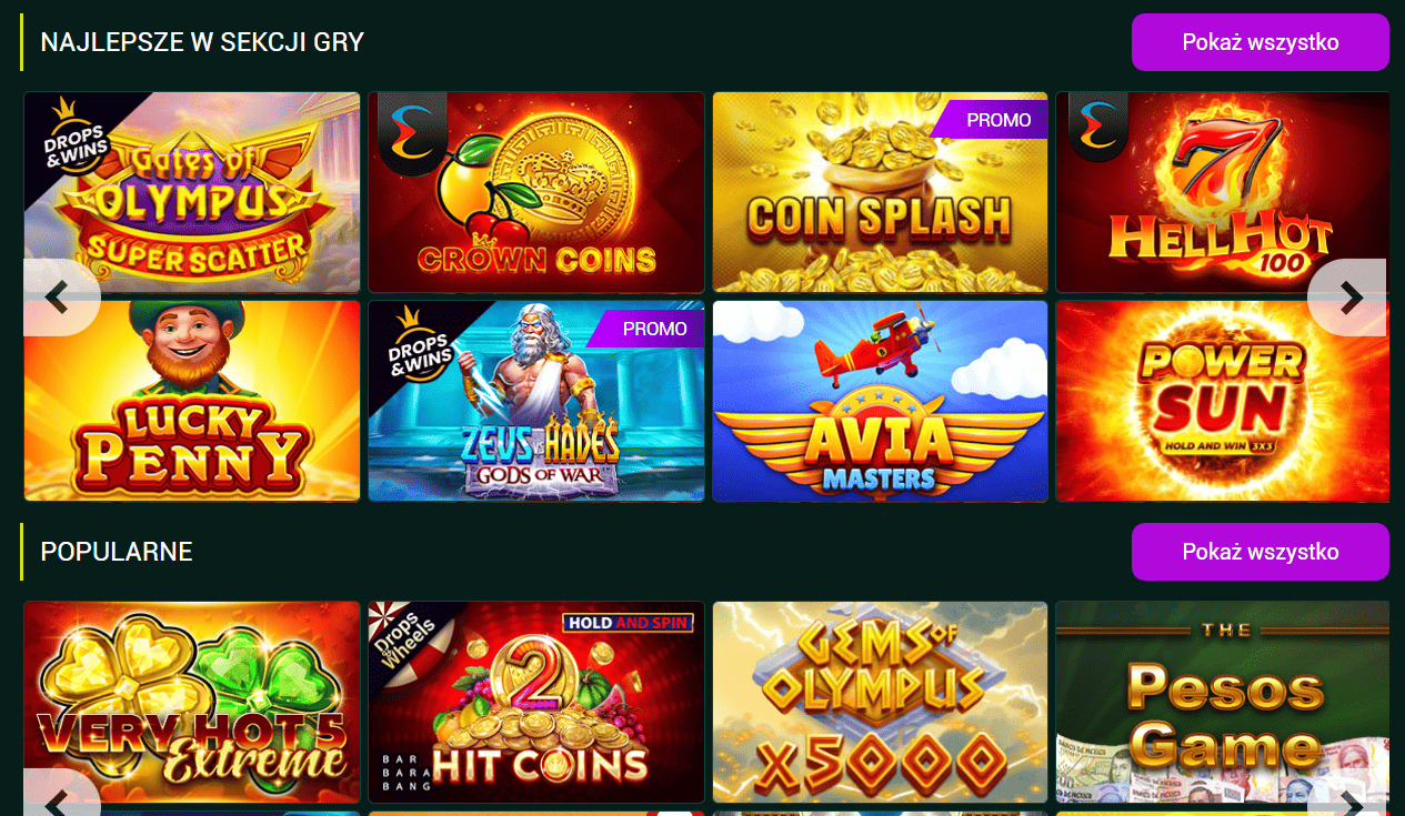 realizacja płatności w kasynie z minimalnym depozytem