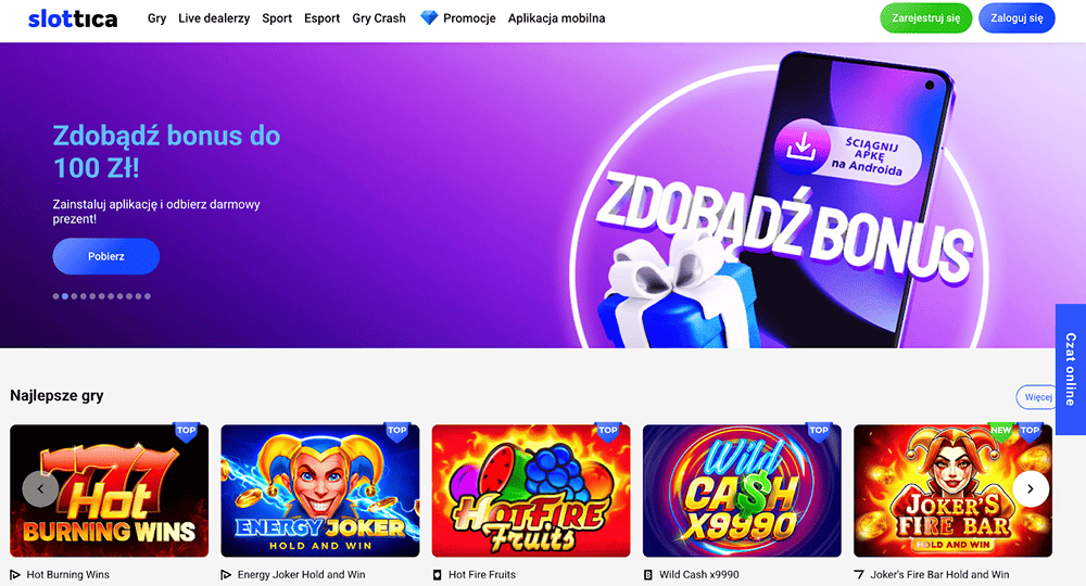 slottica bonus terms