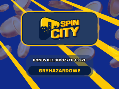 Bonus bez depozytu 100 zł w Spin City photo Bonus bez depozytu 100 zł w Spin City