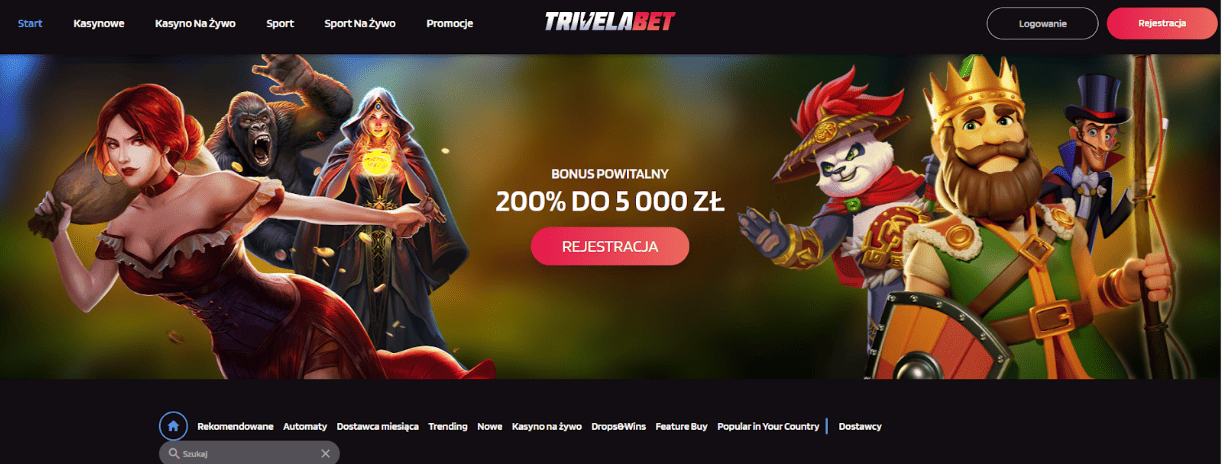 trivelabet casino platforma hazardowa