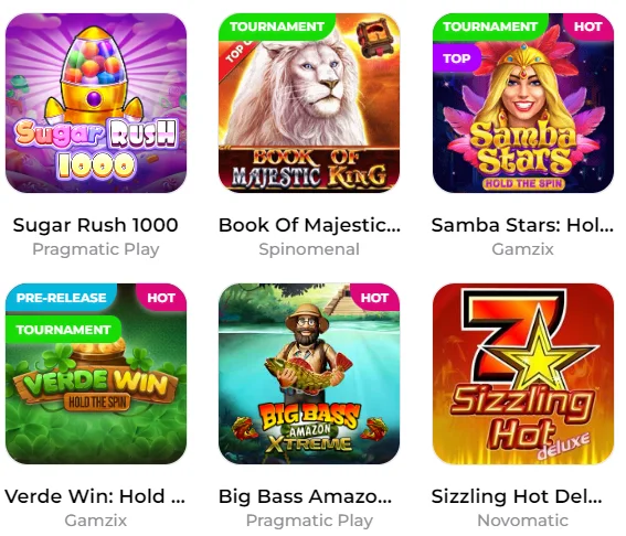 verde casino popularnie gry