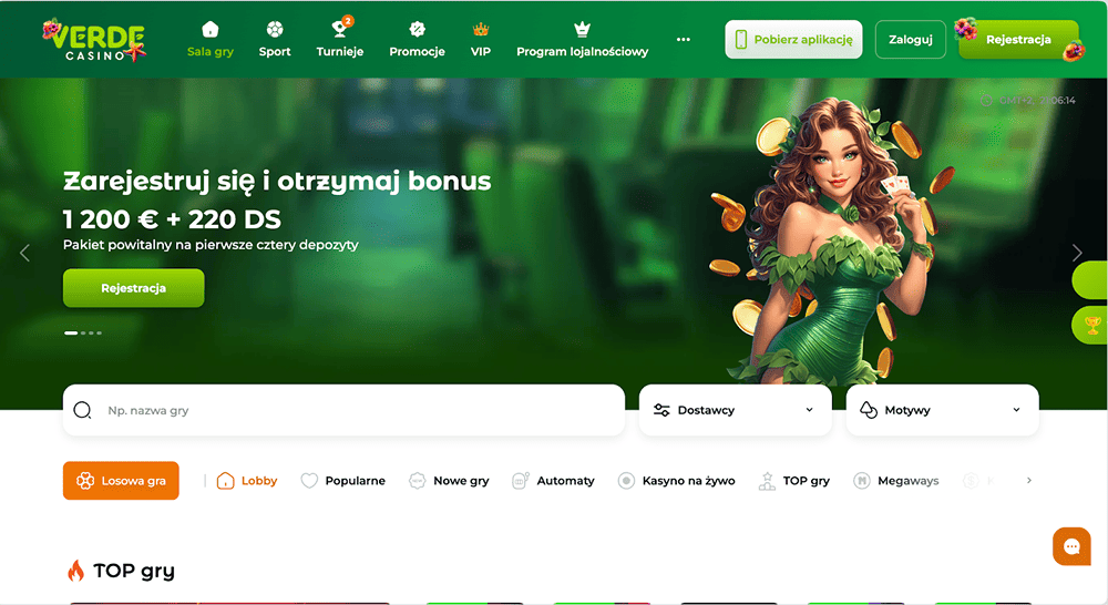 verde casino strona internetowa