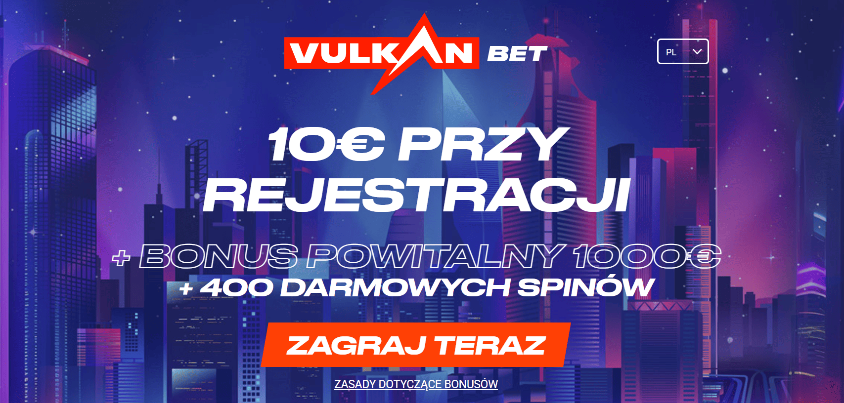 vulkan bet 50 zl
