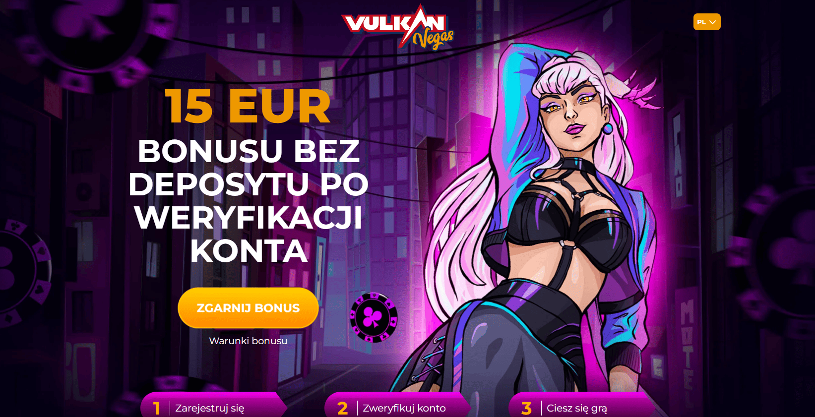 vulkan vegas 15 euro